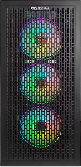 ProGaming Pro Gaming Gladius Mini tower Carcasă Calculator cu Iluminare ARGB Negru