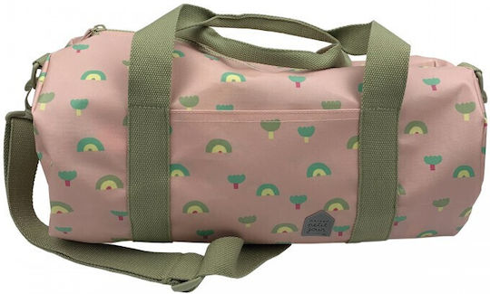 Petit Jour Paris Sack Voyage Back Light Blue Fabric L42xW21xH21cm