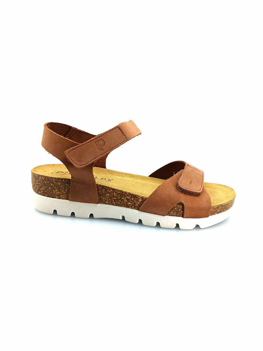 Pitillos 1463 (tan leather) women's platforms