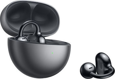 Huawei FreeClip Earbud Bluetooth Handsfree Căști cu Carcasă de Încărcare Negrα