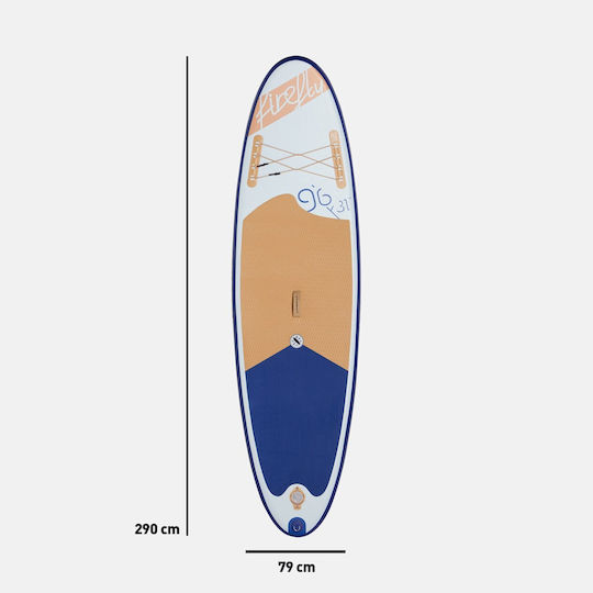Firefly Isup 100 II Aufblasbar SUP Board mit Länge 2.9m Beige