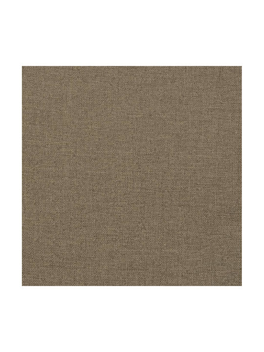 vidaXL Sunbed Cushion with Backrest Beige-Grey 58x186cm