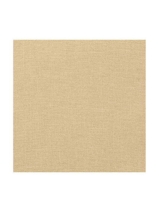vidaXL Sunbed Cushion with Backrest Beige 58x186cm