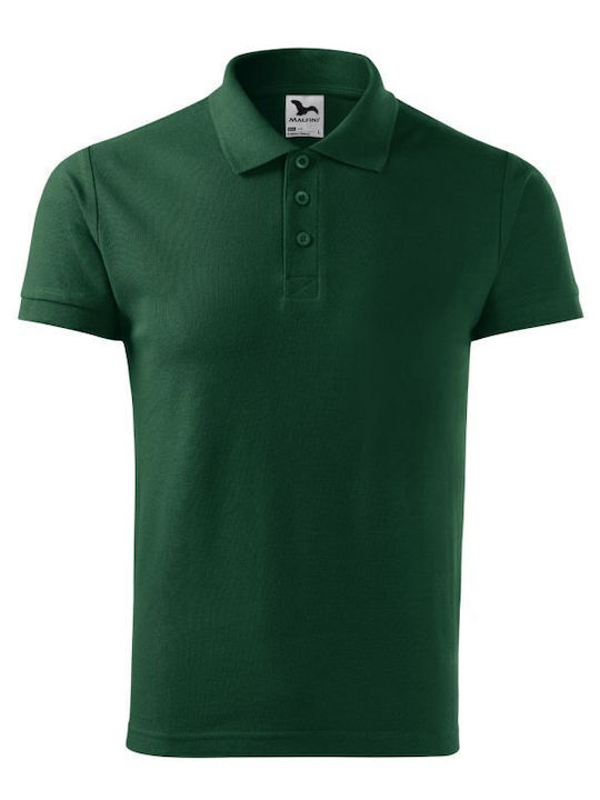 Malfini Men's Short Sleeve Promotional Blouse Dark green