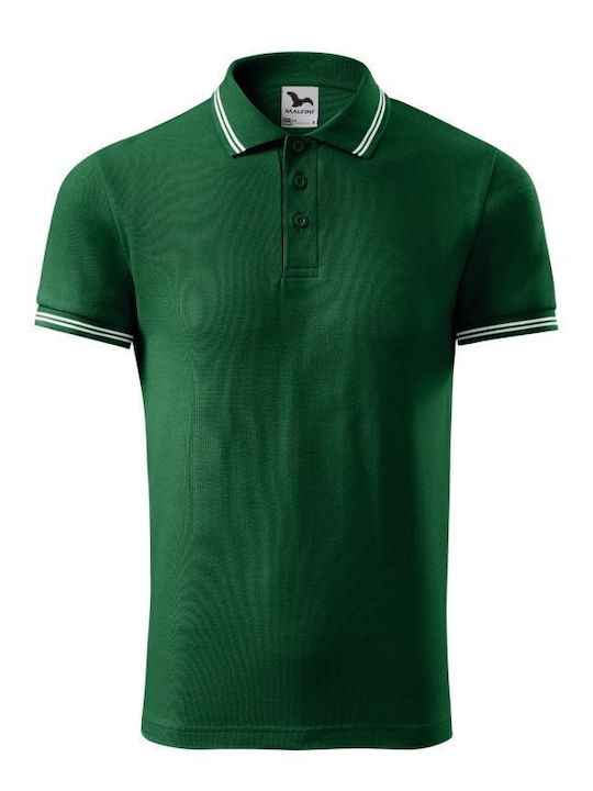 Malfini Men's Short Sleeve Promotional Blouse Dark green