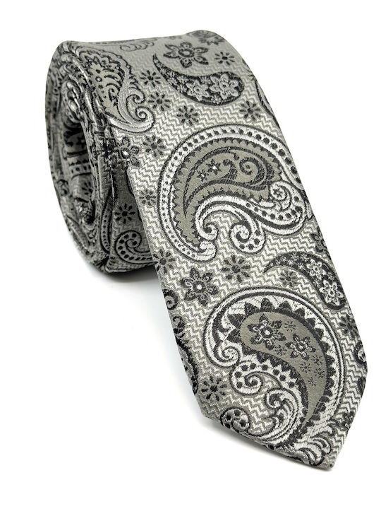 Legend Accessories Men's Tie Set Printed in Gray Color