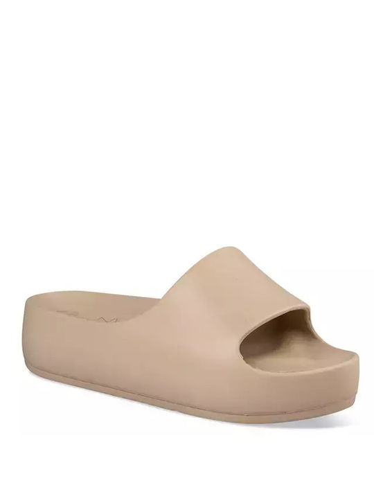 Envie Shoes Slides în Roz Culore
