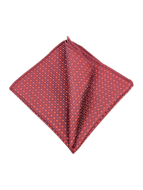 Legend Accessories Men's Tie Set Printed in Red Color