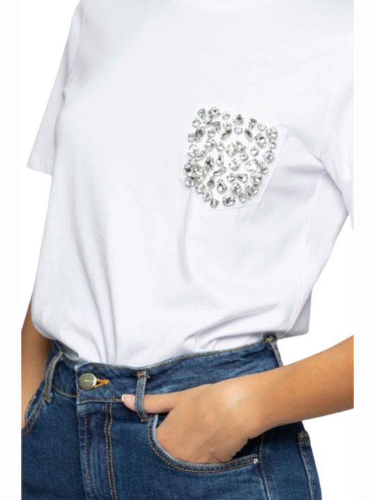 Women's T-shirt Bianco