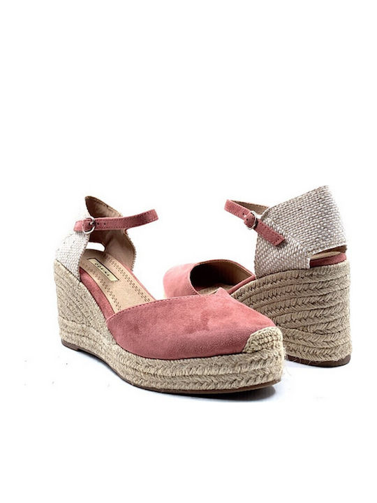 Women's Platform Espadrilles Pink