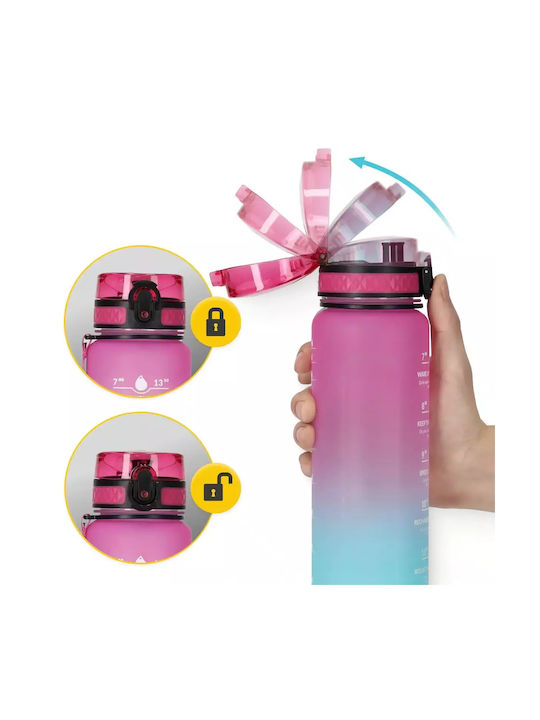 4FIZJO Water Bottle 1000ml Blue