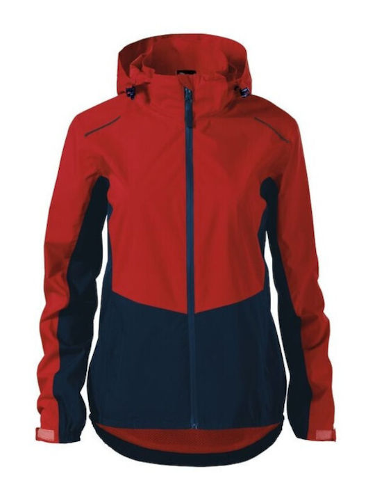 Malfini Women's Short Lifestyle Jacket for Winter Red