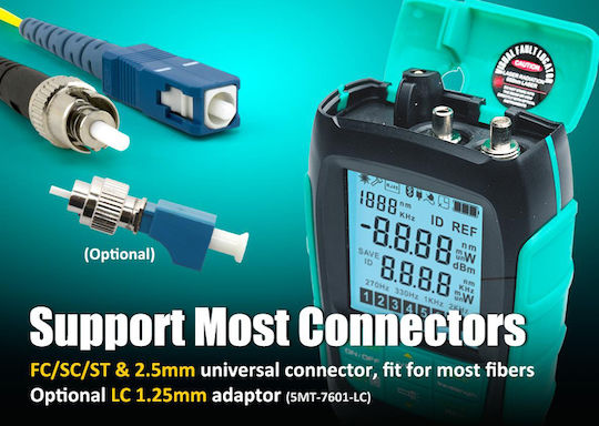 Proskit Fiber Optic Multimeter Mt-7616 Power Measurement & Vfl 1mw – Mt-7618 – Id 112986