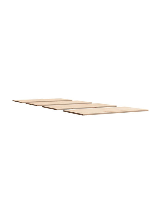vidaXL Rectangular Table Surface made of Solid Wood Masif Pine 100x50x1.7cm 847422 4pcs