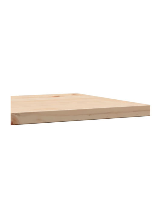 vidaXL Square Table Surface made of Solid Wood Brown 40x40x2.5cm 847423 1pcs