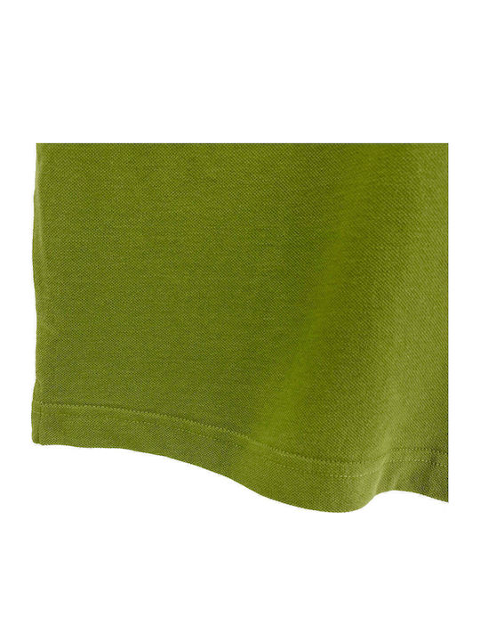 Polo Kurzarmbluse Olive