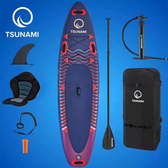 4FIZJO Tsunami Φουσκωτή Σανίδα SUP με Μήκος 3.5m Μπλε