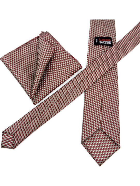 Legend Accessories Set Cravate Bărbați Tipărit Bej