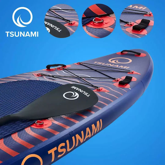 4FIZJO Tsunami Φουσκωτή Σανίδα SUP με Μήκος 3.5m Μπλε