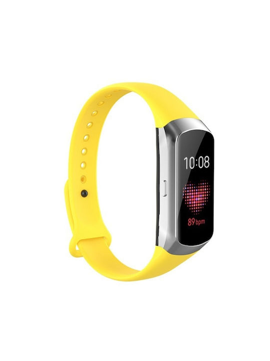 Watch Armband Silikon Gelb (Galaxy Fit)