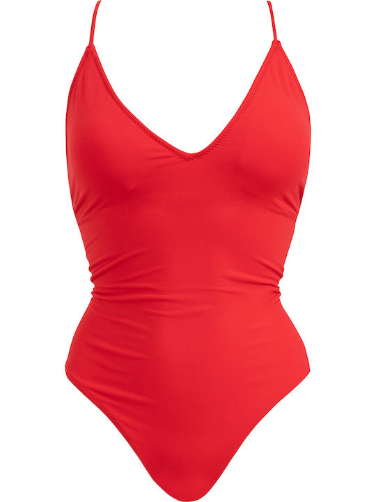 Ολόσωμο Μαγιό Fiery Red