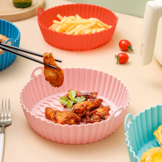 Keskor Φόρμα Σιλικόνης για Air Fryer 22x22εκ.
