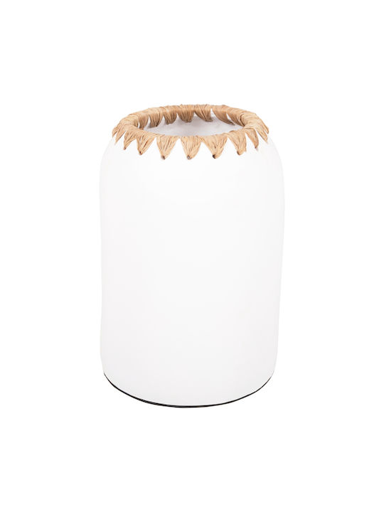 HomeMarkt Decorative Vase Orange 21x21x32cm