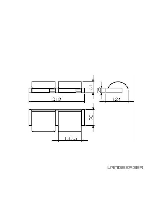 Langberger Papierhalter
