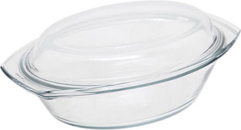 Simax Γάστρα Οβάλ Γυάλινη 24x12cm 2.4lt