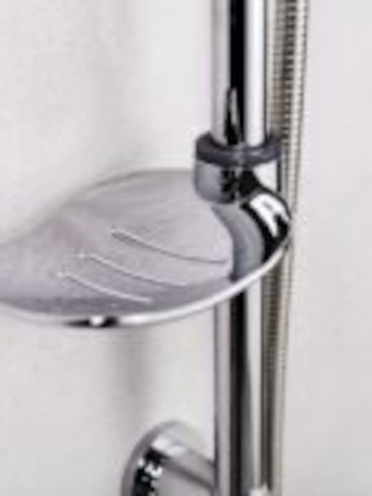 Tema Shower Column with Mixer White