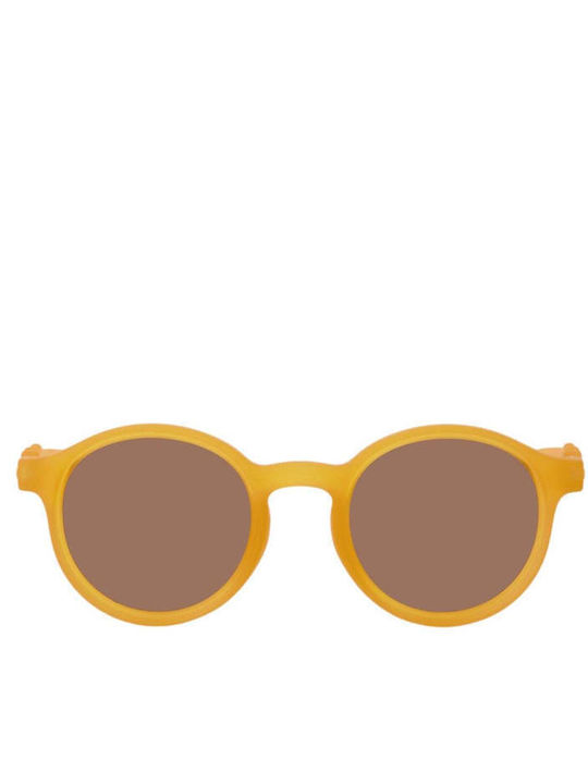Olivio & Co Oval Kids Sunglasses with Polarized Lenses Yellow for 5-12 Years