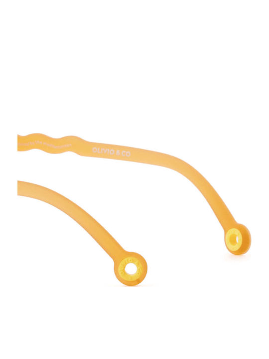 Olivio & Co Oval Kids Sunglasses with Polarized Lenses Yellow for 5-12 Years