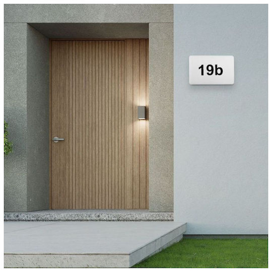 V-TAC Iluminat Exterior Montat Pe Perete Etanș Led Încorporat 12W 4000K