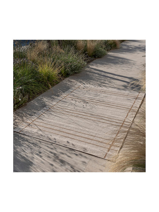 Brink & Campman Zona Line Lucrat manual Covor De exterior Rectangular Sesame