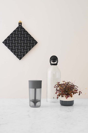 Stelton Μπουκάλι Νερού Γυάλινο με Βιδωτό Καπάκι Διάφανο