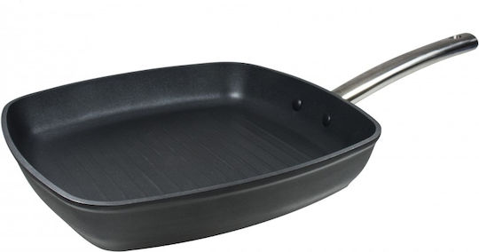 Bergner Masterpro Aluminiumpfanne mit Deckel mit Steinbeschichtung 28cm
