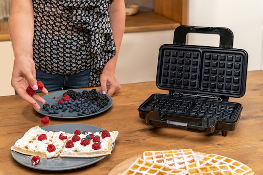 Gotze & Jensen Gotze & Jensen Βαφλιέρα Für Quadratische Waffeln 1000W