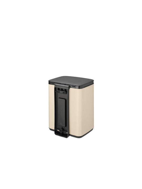 Brabantia Waste Bin Waste Plastic Beige 7lt 1pcs