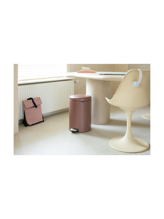 Brabantia Brabantia NewIcon Pedal Waste Bin Metallic with Pedal Brown 20L