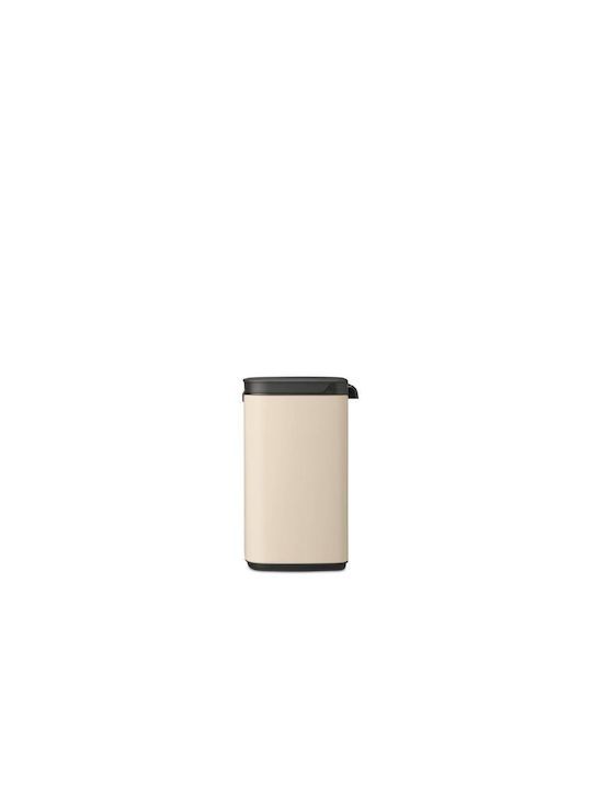 Brabantia Κάδος Απορριμμάτων Πλαστικός Μπεζ 4lt