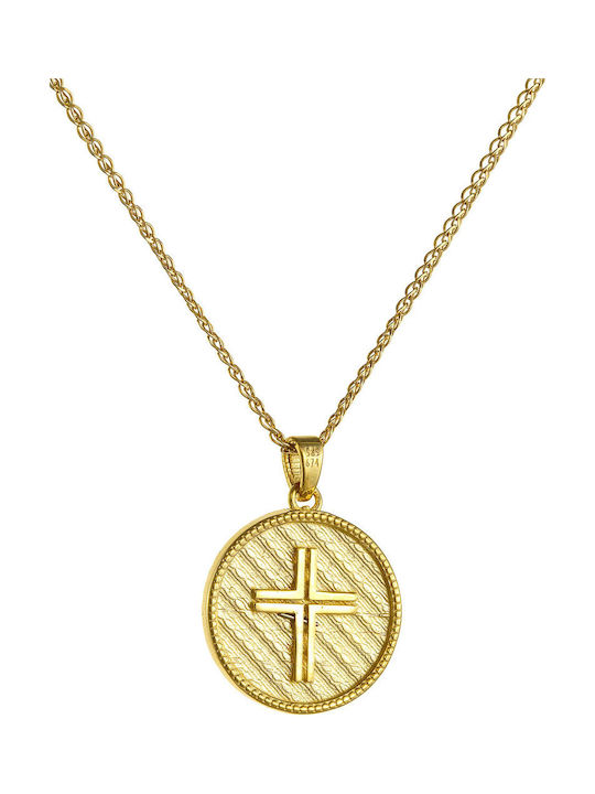 14k Gold Double-Sided Petratto Constantinato Charm