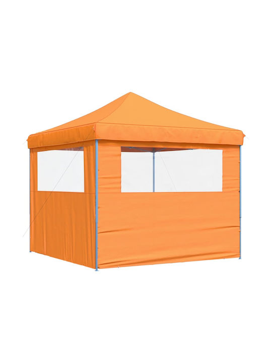 vidaXL Tenda laterală Terasă Portocaliu x2.92m