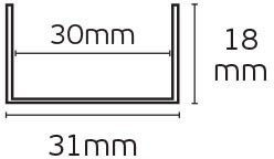 VK Lighting Accesoriu bandă LED 75165-004724