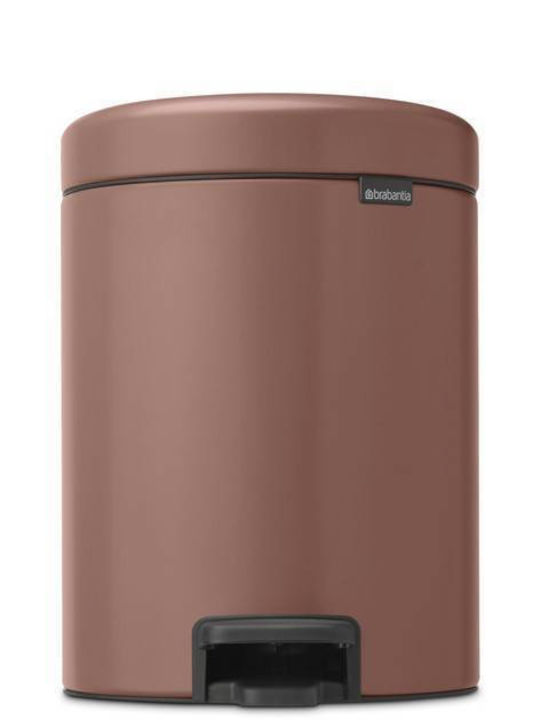 Brabantia Newicon Metallic Bathroom Basket 5lt Brown