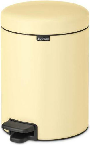 Brabantia Newicon Kunststoff Badezimmer Mülleimer 5Es Gelb