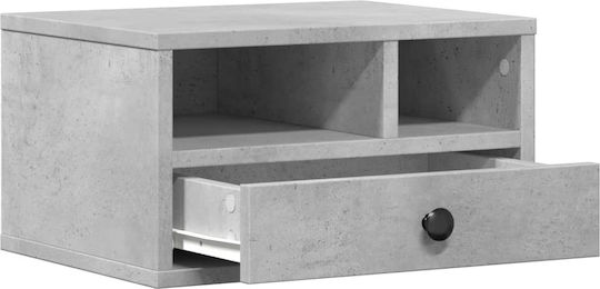Printer Table Stand Grey Sky 40x32x22.5 cm from Treated Wood
