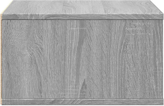 Printer Stand Grey Sonoma 49x40x22.5 cm from Treated Wood