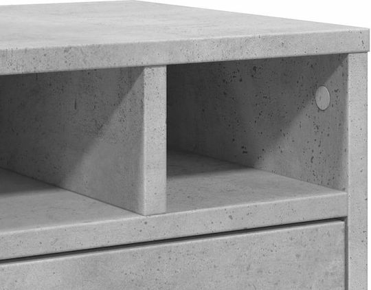 Printer Table Stand Grey Sky 40x32x22.5 cm from Treated Wood