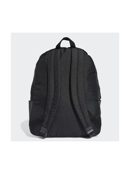 adidas Classic School Backpack Junior High-High School with Water Bottle Holder Black 27.5 Litre 36 x 15 x 44 cm
