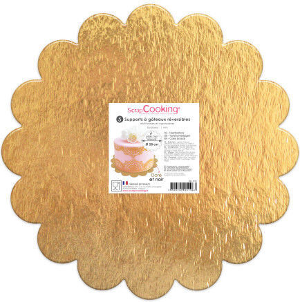 Scrap Cooking Cake Stand Paper 24x24cm SCC-5196